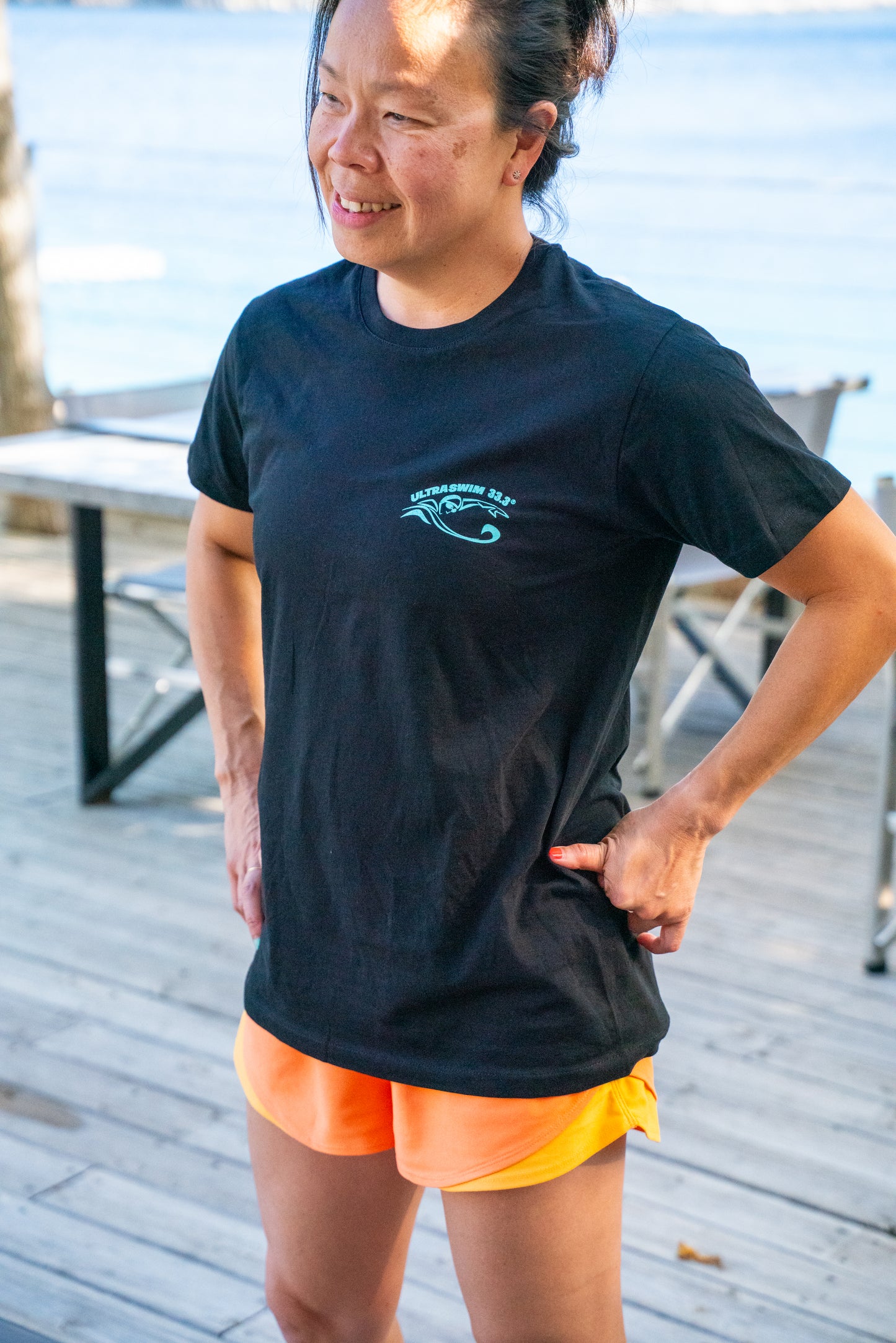 33.3 Black Organic Cotton T-Shirt